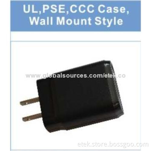 SPC & PDA & camera, electrical and IT products/travel charger with90~264V input, 10W&5V/2.1A output